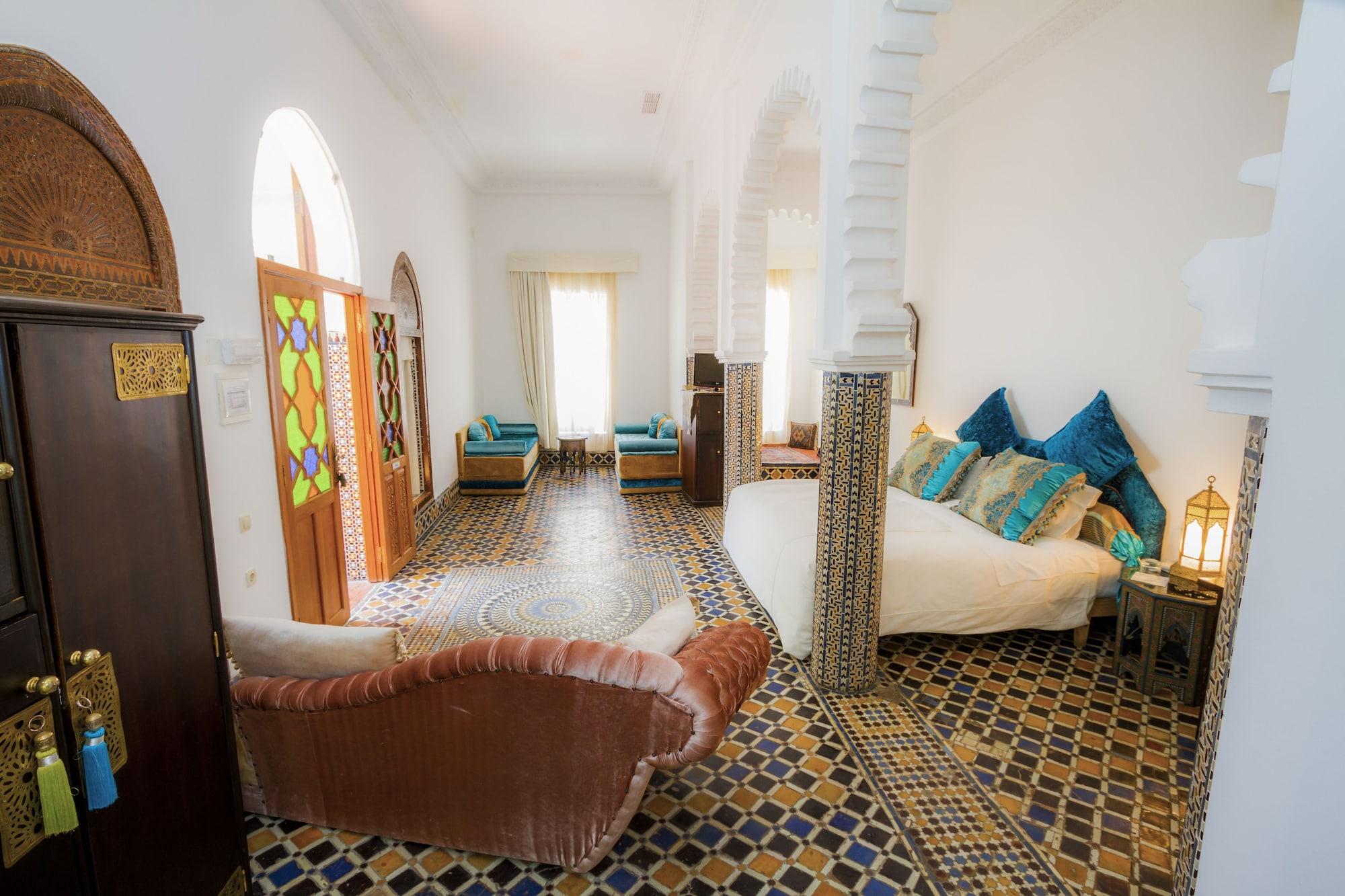 Hotel Blanco Riad Tetuão Exterior foto