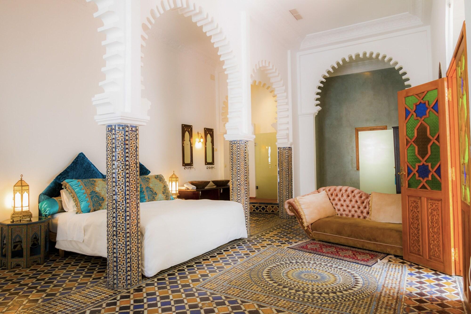 Hotel Blanco Riad Tetuão Exterior foto