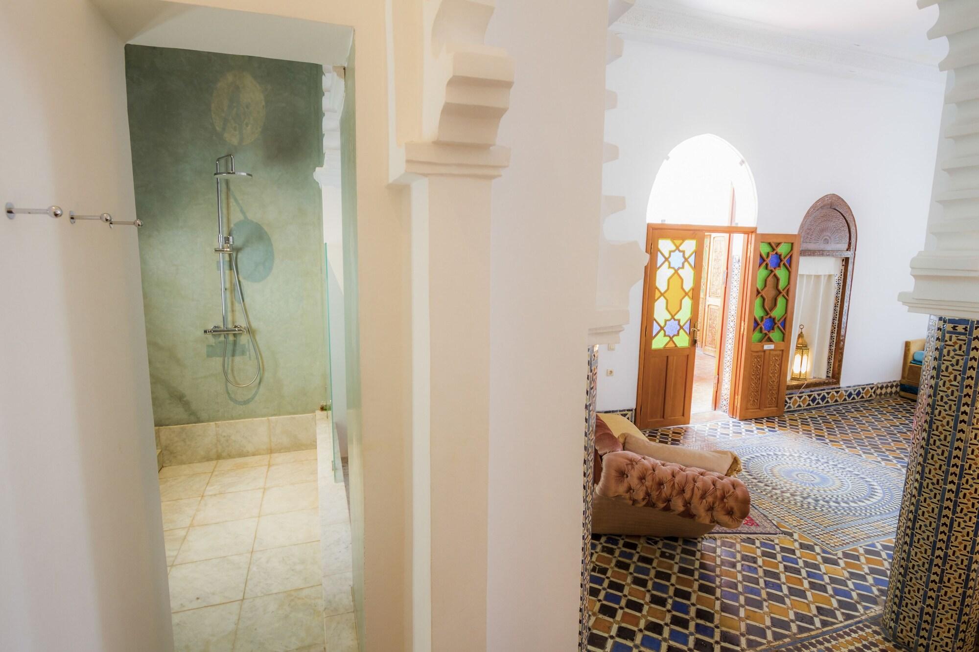Hotel Blanco Riad Tetuão Exterior foto