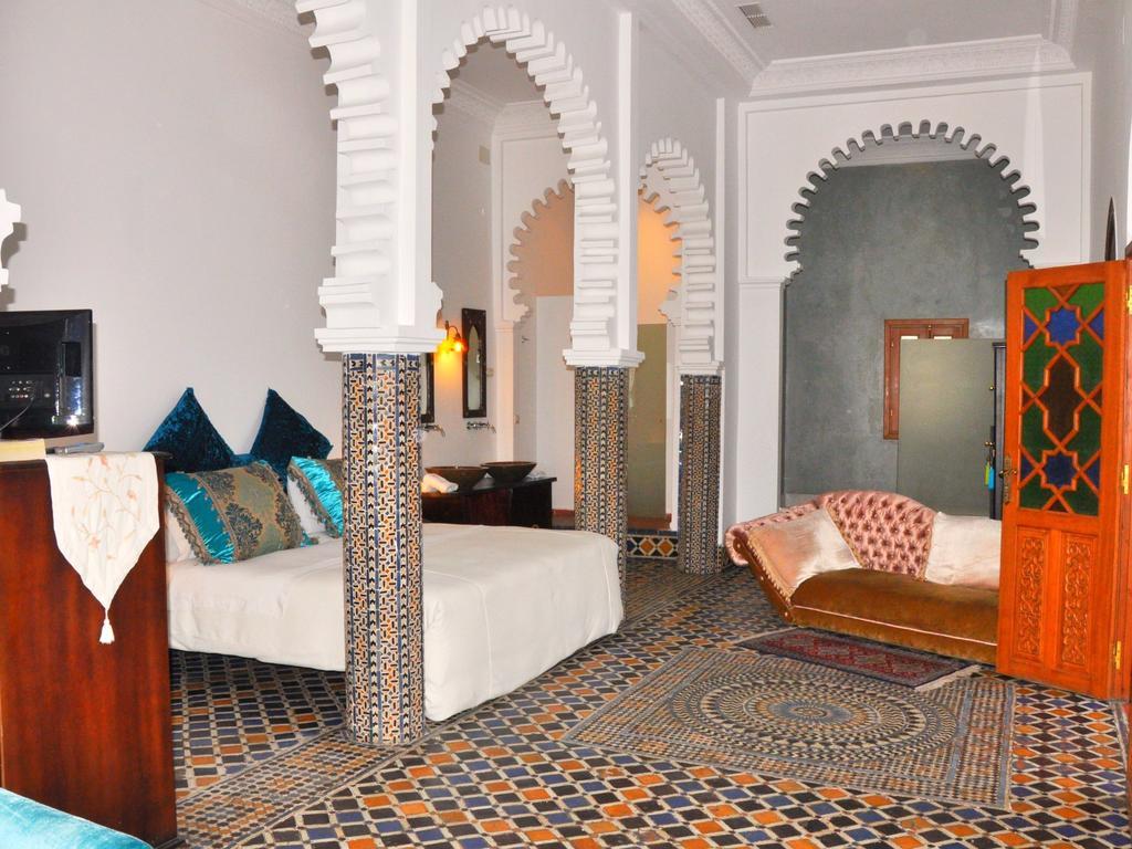 Hotel Blanco Riad Tetuão Exterior foto