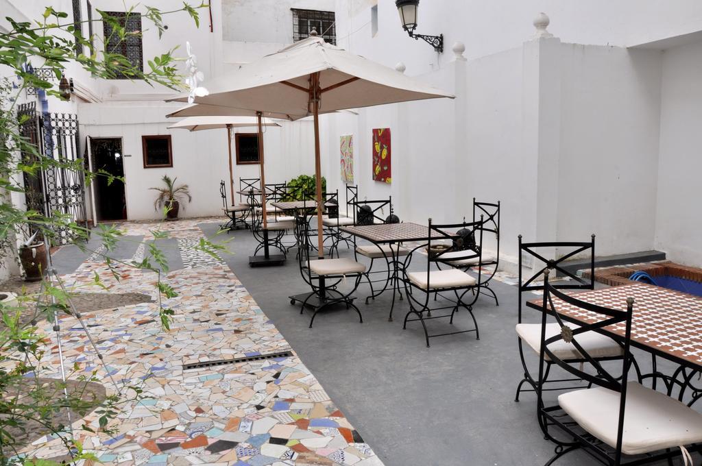 Hotel Blanco Riad Tetuão Exterior foto
