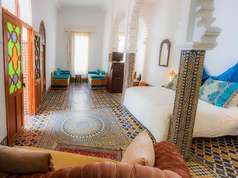 Hotel Blanco Riad Tetuão Exterior foto