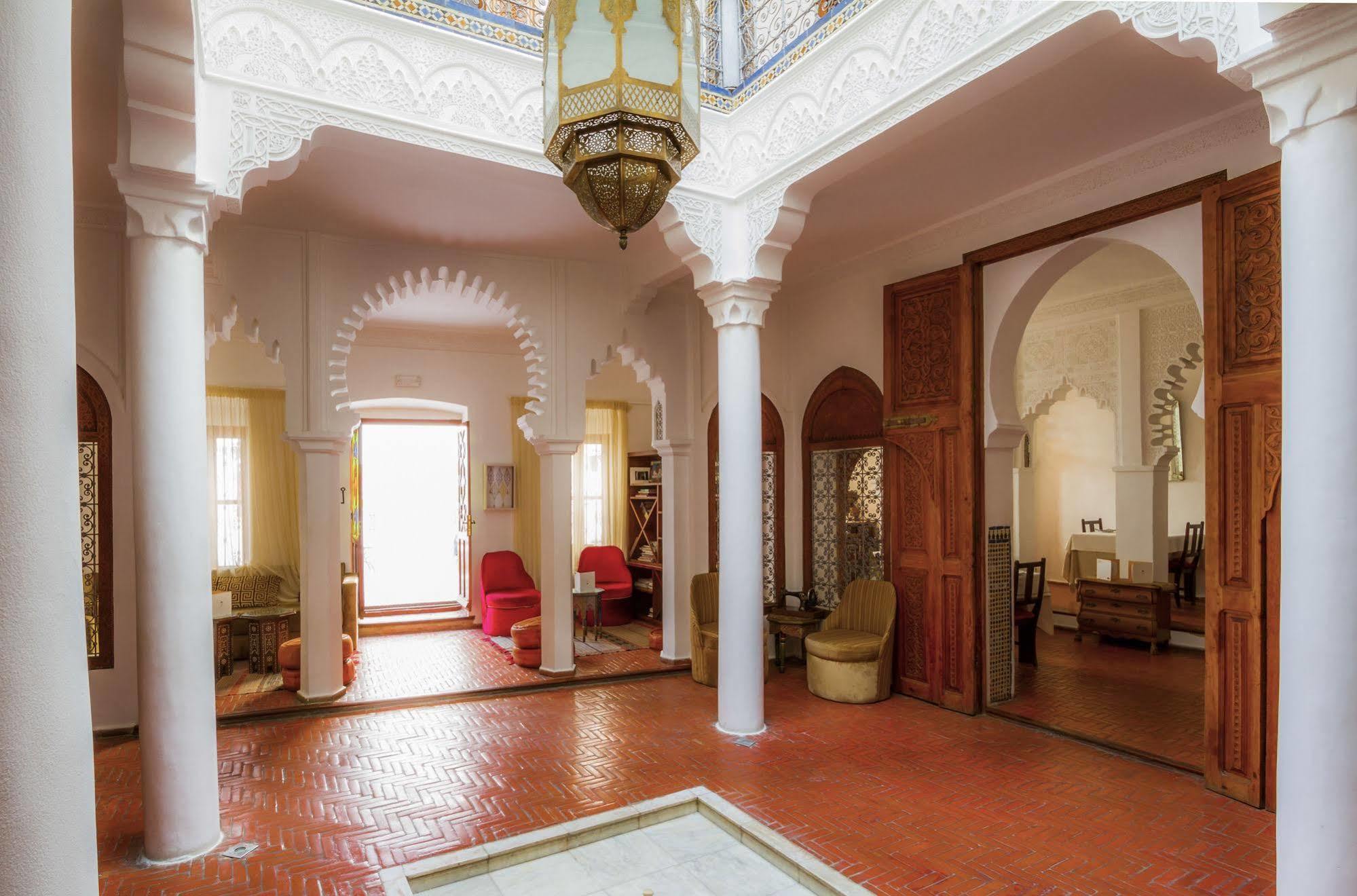 Hotel Blanco Riad Tetuão Exterior foto